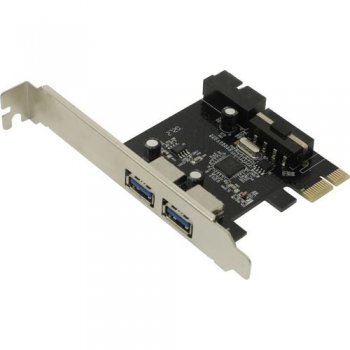 Контроллер Espada <PCIeUSB2-2> (OEM) PCI-Ex1, USB3.0, 2 port-ext, USB20pin