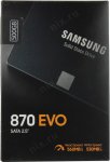 Твердотельный накопитель (SSD) 500 Gb SATA 6Gb/s Samsung 870 EVO &lt;MZ-77E500BW&gt; (RTL) 2.5&quot; V-NAND 3bit-MLC