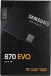 Твердотельный накопитель (SSD) Samsung SSD 250Gb 870 EVO MZ-77E250BW
