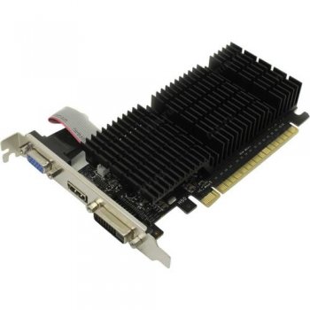 Видеокарта 1024 Мб <PCI-E> DDR3 AFOX AF710-1024D3L5 (RTL) D-Sub+DVI+HDMI <GeForce GT710>