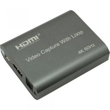 Устройство видеозахвата HDMI Video Capture with loop out (optical output)