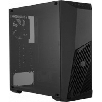 Корпус Miditower Cooler Master <MCB-K501L-KANN-S00> Masterbox K501L Black&Black ATX без БП, с окном