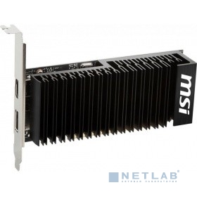 Видеокарта MSI GT 1030 2GHD4 LP OC nVidia GeForce GT 1030 2048Мб 64bit DDR4 1189/2100/HDMIx1/DPx1/HDCP Ret low profile