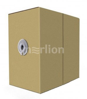 Кабель UTP сетевой Buro BU-CCA-050 UTP 4 пары cat5E solid 0.50мм CCA 305м серый