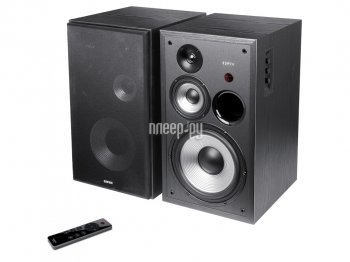 Колонки Edifier R2850DB <Black> (2x75W, дерево, Bluetooth, ПДУ)