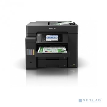 МФУ Epson L6550 (C11CJ30404/C11CJ30403) A4 Duplex Net WiFi USB RJ-45 черный