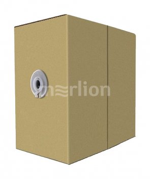 Кабель UTP сетевой Buro BU-COP-048 UTP 4 пары cat5E solid 0.48мм Cu 305м серый