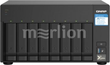 Сетевое хранилище NAS Qnap TS-832PX-4G 8-bay настольный Cortex-A57 AL-324