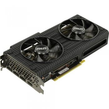 Видеокарта 12048 Мб <PCI-E> GDDR6 Palit <RTX3060 Dual OC> LHR (RTL) HDMI+3xDP <GeForce RTX3060>