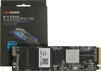 Твердотельный накопитель (SSD) 512 Gb M.2 2280 M HIKVISION E1000 <HS-SSD-E1000/512G>