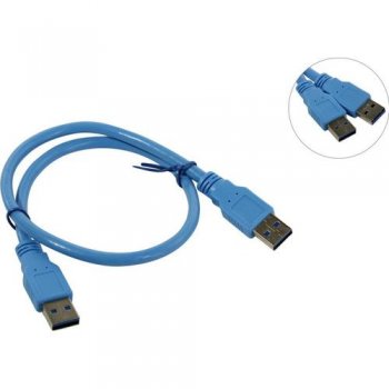 Кабель 5bites <UC3009-005> USB 3.0 AM-->AM 0.5м