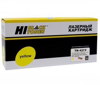 Картридж Hi-Black (HB-TN-421Y) для Brother HL-L8260/8360/MFC L8690/8900/DCP L8410, Y, 1,8K
