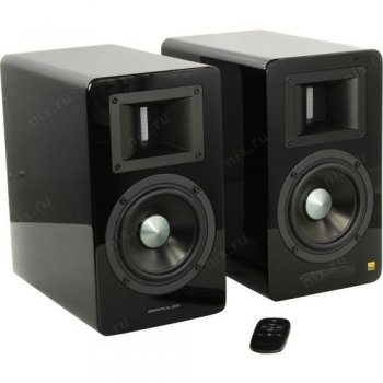 Колонки Edifier Airpulse A100 <Black> (2x50W, дерево, USB, Bluetooth, ПДУ)