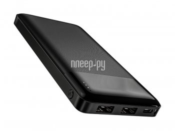 Портативный аккумулятор Hoco J72 Easy travel Black (2xUSB, 10000mAh, Li-Pol)