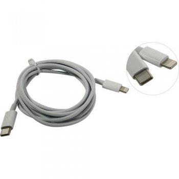 Кабель KS-is <KS-490W-2> USB-С M-->Lightning 2м