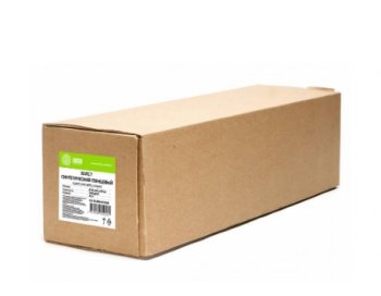 Холст Cactus CS-GC260-61030 24"(A1) 610мм-30м/260г/м2/белый глянцевое синтетика для струйной печати втулка:50.8мм (2")