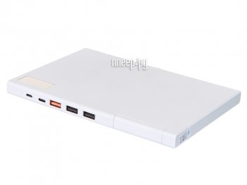 Портативный аккумулятор TopON TOP-MAX2/W <102468> (3xUSB, 30000mAh,Li-Pol)