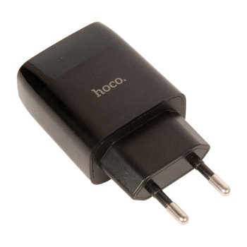 Зарядка USB-устройств HOCO C72Q Glorious QC3.0 1xUSB-A, черный 6931474732507