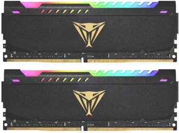 Оперативная память 2x16Gb 3600MHz Patriot PVSR432G360C0K Viper Steel RGB RTL Gaming PC4-24000 CL20 DIMM 288-pin 1.35В dual rank