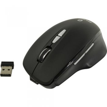 Мышь беспроводная SVEN Wireless Optical Mouse <RX-590SW Black> (RTL) USB 7btn+Roll