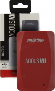 Внешний твердотельный накопитель (SSD) 128Gb - SmartBuy A1 Drive USB 3.1 Red SB128GB-A1R-U31C