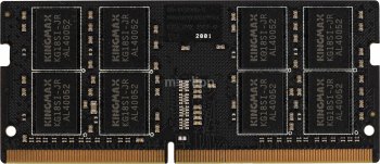 Оперативная память для ноутбуков 16Gb 2666MHz Kingmax KM-SD4-2666-16GS RTL PC4-21300 CL19 SO-DIMM 260-pin 1.2В dual rank