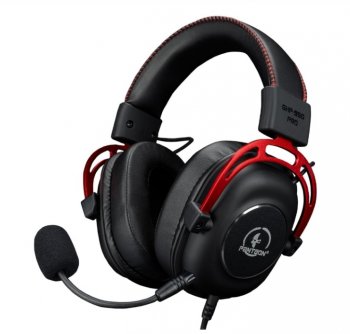 Наушники с микрофоном Jet.A GHP-950 PRO Black-Red мультиплатформенная ультралегкая (звук 7.1/2.0)