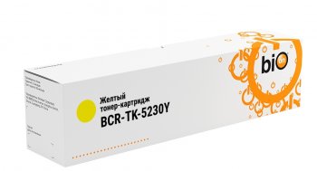 Картридж Bion BCR-TK-5230Y для Kyocera ECOSYS P5021cdn/P5021cdw/M5521cdn/M5521cdw(2600 стр.), Желтый, с чипом