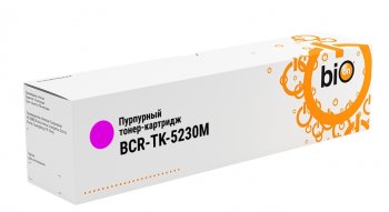 Картридж Bion BCR-TK-5230M для Kyocera ECOSYS P5021cdn/P5021cdw/M5521cdn/M5521cdw(2600 стр.), Пурпурный, с чипом