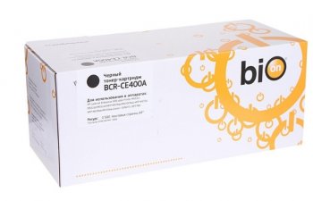 Картридж Bion CE400A для HP LaserJet Enterprise M551/M575, HP LaserJet M570, HP LaserJet Pro M570 (5000 стр.), Черный, с чипом