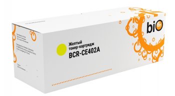 Картридж Bion BCR-CE402A для HP LaserJet Enterprise M551/M575, HP LaserJet M570, HP LaserJet Pro M570 (6000 стр.), Желтый, с чипом
