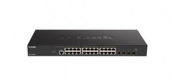 Коммутатор D-Link DXS-1210-28T/A1A (L2+) 24x10Гбит/с 4xSFP28 управляемый