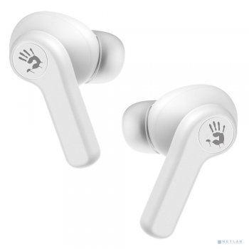 Наушники с микрофоном A4Tech Bloody M30 белый вкладыши BT в ушной раковине (M30)