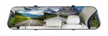 Автомобильный видеорегистратор Digma FreeDrive 114 Mirror черный 1080x1920 1080p 130гр. GP2247E