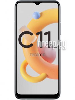 Смартфон Realme C11 RMX3231 2/32 Grey (1.6GHz, 2GB, 6.5"1600x720, 4G+WiFi+BT, 32Gb+microSD, 8Mpx)