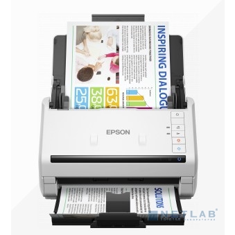 Сканер EPSON WorkForce DS-530II (B11B261401) {, A4, протяжной, 600dpi, 35 стр. / мин, USB3.0, DADF}