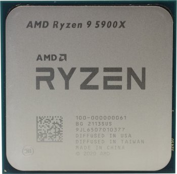 Процессор AMD Ryzen 9 5900X 3.7 GHz/12core/6+64Mb/105W Socket AM4 OEM