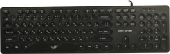Клавиатура Dialog Gan-Kata KGK-16U <Black> <USB> 104КЛ, подсветка клавиш