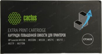 Картридж Cactus CS-CF362X-MPS Yellow для HP LJ M553/577