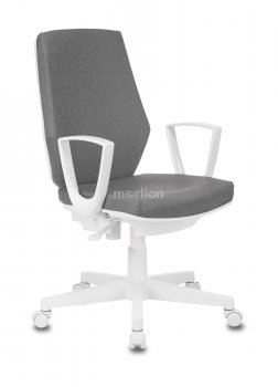 Кресло офисное Бюрократ CH-W545 серый 38-404 крестовина пластик пластик белый