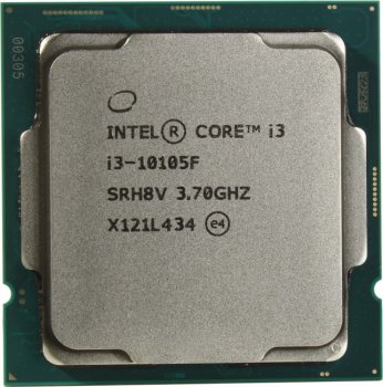 Процессор Intel Original Core i3 10105F Soc-1200 (BX8070110105F S RH8V) (3.7GHz) Box