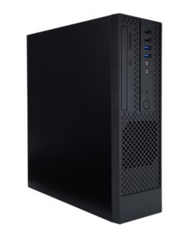 Корпус Slim Case InWin CK709BL w/o PSU U3*2+U2*2+A(HD)+FAN+ intrusion switch [6143979]