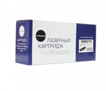 Картридж NetProduct (N-106R02778) для Xerox Phaser 3052/3260/WC 3215/3225, 3K(новая прошивка)