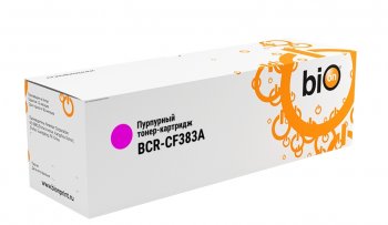 Картридж Bion BCR-CF383A для HP CLJ Pro MFP M476DW/476DN/476NW (2700 стр.), Пурпурный