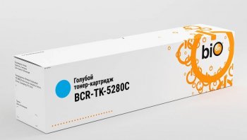 Картридж Bion TK-5280C для Kyocera P6235cdn/M6235cidn/M6635cidn (11000 стр.), Голубой, с чипом
