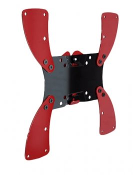 Кронштейн для телевизора Holder LCDS-5057 черный глянец 19"-47" макс.30кг настенный наклон