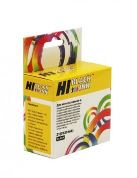 Картридж Hi-Black (HB-C9351CE) для HP DJ 3920/3940, №21XL, Bk