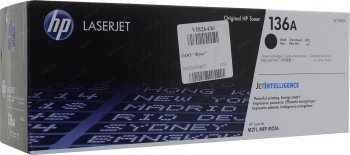 Картридж HP 136A для LJ M211d/dw/M236d/dw, 1,15К (О) W1360A черный