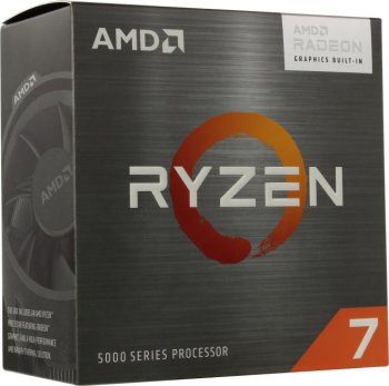 Процессор AMD Ryzen 7 5700G BOX (100-100000263BOX) 3,80GHz, Turbo 4,60GHz, Vega 8 AM4