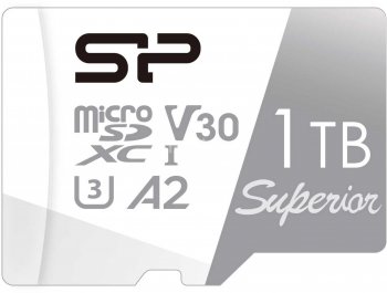 Карта памяти microSDXC 1TB Silicon Power SP001TBSTXDA2V20SP Superior + adapter